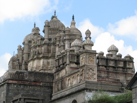 Bhuleshwar is a Hindu temple of Shiva, situated around 55 kilometres from Pune. The temple is situated on a hill and was built in the 13th century.